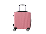Slimbridge 20" Carry On Travel Luggage Rose 20 inch LG1004-RG_NZ