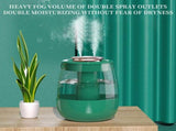 Humidifier for Bedroom,2.2 Liter Cool Mist Humidifier, Ultra Silent Dual Nozzle Humidifier with V1366-AZ2-W-13155
