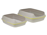 Scoop Free Cat Litter Box, Moderna Lift-to-Sift Grey, Jumbo V568-AA72-0330KIT