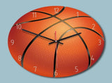 Creative Ball Clock Acrylic Round Clock in Orange for Indoor and Outdoor Decoration V1192-AZ-W-22517