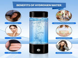 Hydrogen Water Bottle,Portable Rechargeable 3 Min Quick Electrolysis - Suitable for Home, Office, V1370-AZ4-06452