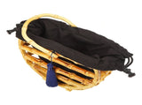 Handmade Bamboo Bag Women Handbag Hollow Tote Beach Bag with Tassel Decor for Travel V1294-YM0901-3117200086911