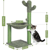 Cactus Cat Tree Tower Scratching Post Scratcher Kitten Condo House Play Bed Toys V63-844631