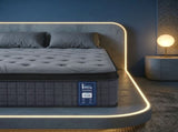 Levitex king Mattress 33 cm 7-Zone Pocket Spring 8.0 Extra Firm with Dual-Row Edge Support & MATTRESS-LV-AETHER-33-K