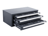 Drill Bit Cabinet, Three-Drawer Drill Bit Organizer Cabinet for 1mm to 13mm, Steel Drill V952-ZTFPGJX1MMD1B8D3JV0