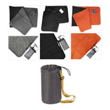 Heated Sleeping Bag Pad 5 Heating Zone 3-Level Temperature USB Power Warm Mat V1308-DSZKI-810