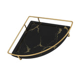 Bathroom Storage Tray Light Luxury Decorative Golden Texture Triangle Bathroom Organiser Tray for V1294-YM0710-3112230084211