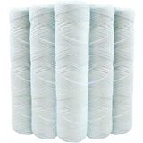 5-Pack 9 3/4 Inch Anti-Sediment Water Filter Cartridges - 20 Micron Compatible with 10 Inch V1237-ZY-203-4001