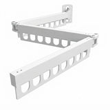 CARLA HOME 3-Fold Wall Mounted Clothes Drying Rack, Laundry Space Saver, White LSB-36544