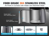Water Distiller, 4L 1.05 Gallon Pure Water Purifier Filter For Home Countertop, 750W Distilled Water V952-BXGZLSJXB4LDXH9BQV3