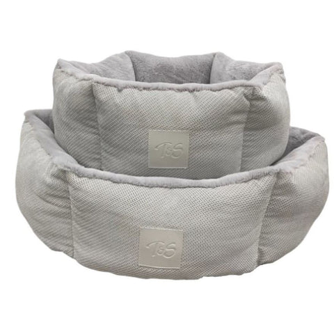 T&S Plush latte pet nest Medium Pet Products 62x62cm V637-PLPNM