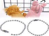 Dog Tag Chain Ball Chain Necklace Bulk, Military Blank Dog Tag Necklace for Men, Beaded Necklace V1189-LWWAL-20260401-06936