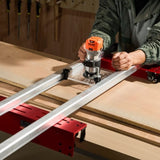VEVOR Router Sled Adjustable Wood Slab Flattening Mill Router Jig 1525 mm Length V952-XBJHGYS60YCGGYFADV0