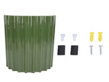 Modern Wall Sconce Light Fixture Minimalist Half Cylinder Desgin Green Wall Mounted Lamp for G9 V1294-YM0901-3119240067612