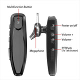 Walkie Talkie Wireless Bluetooth PTT Headset Earpiece Hands-Free K Plug for Microphone Headset -888S V1369-AZ3-W-08235