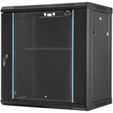 Wall Mount Network Server Cabinet, 393.7 mm Deep, Server Rack Cabinet Enclosure, 90.72 kg Max. V952-WLJJGHB12U155L3S8V0