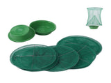 4pcs Outdoor Fly Trap Reusable Hanging Fly Trap Cage Net with Bait Tray for Garden Farm Orchard V1294-YM0714-3111210264611