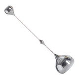 Candle Holder Ornament Stainless Steel Candlestick Holder Household Desktop Sculpture Decoration V1294-YM0703-3115230006812