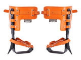 Tree Climbing Spikes Set, 1 Pair Alloy Steel Climbing Spurs with Safety Rope and Safety Harness, V952-PSZZPZCZHKPZ0IXFTV0
