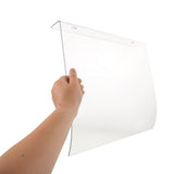 Clear Plastic Window Awning Cover for Outdoor Door and Patio Spaces V1366-AZ2-W-21880