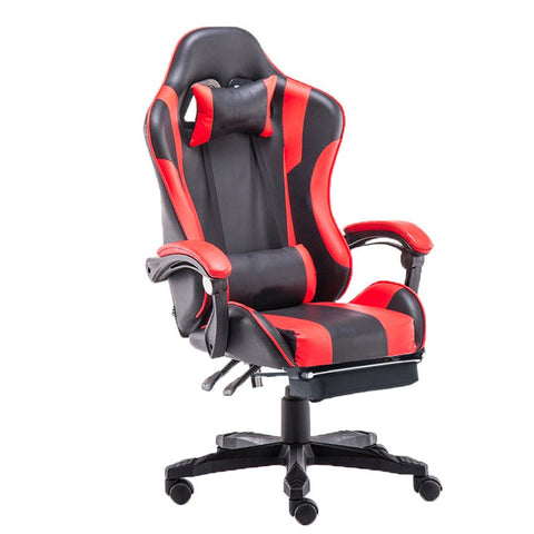 Gaming Chair Office Computer Seating Racing PU Executive Racer Recliner Large Black Red V255-LGCHAIR-RED