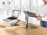 Computer Stand - Adjustable Lift Stand - Suitable for laptop, tablet, textbooks, cookbooks and V1189-HB001ZSSB00121