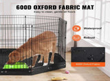 Dog Playpen, 8 Pcs 30"H x 24"W Panels Foldable Metal Pet Exercise, Dog Fence Indoor and Outdoor V952-XSYDCWWLXTSD48O5RV0