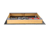 Keezi Wooden Sandpit Sand Pit Outdoor Kids Toy Box Mud Kitchen Sink Storage Bench SAND-SQUARE-SINK-146