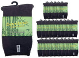 24 Pairs PREMIUM BAMBOO SOCKS Mens Heavy Duty Thick Work Socks Cushion BULK - Charcoal Grey - 11-14 V563-24BSOX-CHRCLGRY-SZE11-14