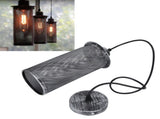 Industrial Style Mesh Lampshade E27 Iron Art Pendant Light Shade for Bar Cafe AC85265VRetro Silver V1294-YM0901-3119210017212