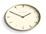 Newgate Mr Clarke Clock Pale Wood Dot Dial V398-NGMRC161PLY40