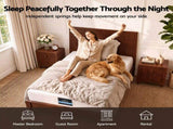 Giselle 25cm Single Hybrid Mattress Soft Knitted Fabric Edge Support Gel Foam MATTRESS-B-HAVEN-25-S