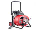 Drain Cleaner 30m x 19mm, Auto Feed Sewer Snake Auger on Wheels, Portable Drain Cleaning V952-ZDJJKLSGDSTJZL4U4002V3