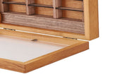 Miniature Wooden Bookshelf Anxiety Relief Multi Books Display Case Cabinet Desk Ornament Decoration V1294-YM0901-3115240028811