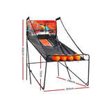 Basketball Arcade Game Electronic Scorer 8 Games Double Shoot Black GAME-BAS-210-BK