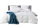 Giselle Bedding 700GSM Goose Down Feather Quilt King QUILT-GOOSE-700-K