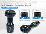 woodworking carving and polishing set, angle grinder accessories, wood carving tools, wood grinding V1107-146-19751-BLK-10MM