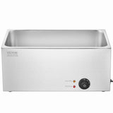 VEVOR Commercial Electric Food Warmer Countertop Buffet 18L 1200W Bain Marie V952-SYSPBWQPTKWFVFYRFV3