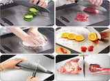 Titanium Double-Sided Cutting Board BPA-Free, 34x23 cm V1188-MS-325-0337