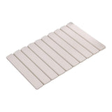 Foldable Stone Bath Mat 30x40cm Quick-Dry Diatomaceous Earth Bath Rug with PVC Anti-Slip Base V1370-AZ4-16693
