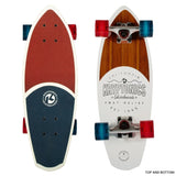 Kryptonics 23-inch Mini Fat Cruiser Board Skateboard - Liberty Blue BS-165602