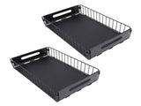 2PCS Pull Out Cabinet Organizer Metal Flexible Multifunctional Pull Out Spice Rack for Under Sink V1294-YM0901-3118240204111