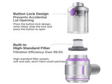 Cordless Handheld Car Vacuum Cleaner and Air Blower Kit - 20kPa Brushless Motor, 3 V888-ELOSUNG57249