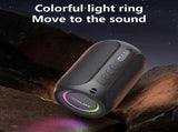 Portable Bluetooth Speaker Compact Speaker High-Quality Sound Long Battery Life - Blue - Size V1347-791-05601-BLU-90-93-128MM