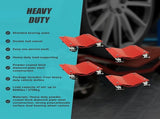 Auto Dolly Car Dolly Wheel Tire 12"x16" Skate 6000lb Repair Slide Set of V63-840401