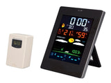 Weather Station Humidity Temperature Monitoring USB Powered Forecast Clock Function Home V1294-YM0523-3113220013611
