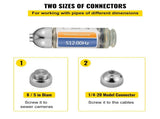 Sonde Locator, 512 Hertz Frequency, Rigid Drain Locator with 8/5" and 1/4-20" Connectors for V952-GDKSYWWW512HZZDWEV0