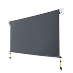 Instahut 2.4X2.5M Outdoor Blinds Awning Roll Down Canopy Retractable Outdoor Blinds Window Shade AWN-B-DOWN-PS-24-GREY