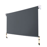 Instahut 2.7X2.5M Outdoor Blinds Awning Roll Down Canopy Retractable Outdoor Blinds Window Shade AWN-B-DOWN-PS-27-GREY