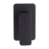 Single Square Shower Bath Mixer Tap Bathroom WATERMARK Approved in Black V63-847961